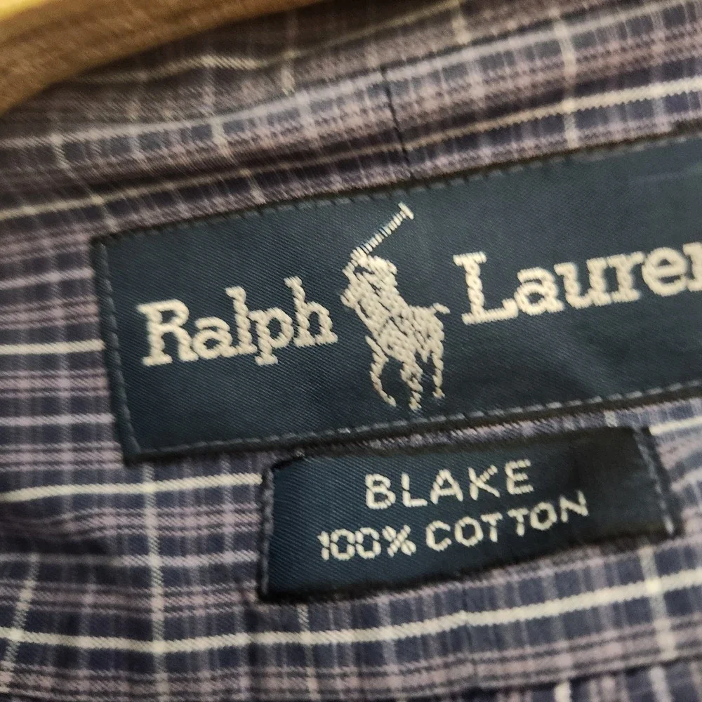 Polo Ralph Lauren‎ Shirt Men's Blake Cotton Long Sleeve  Button Down Size XL